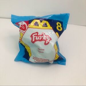 furby 1998 mcdonalds happy meal toy in damaged package number 8